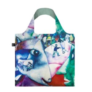 Művészi LOQI shopper Marc Chagall Én és a falu